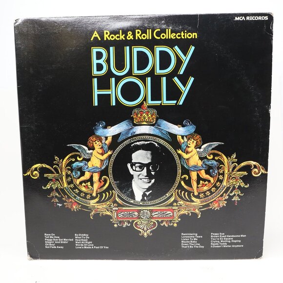 Vintage Buddy Holly: A Rock & Roll Collection Double Album Gatefold Cover Vinyl - Picture 2 of 6